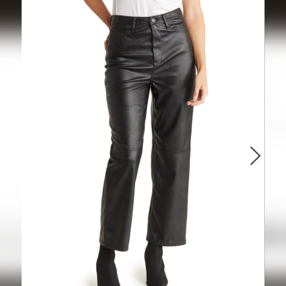 NWT Blank NYC vegan leather pants - Picture 2 of 7